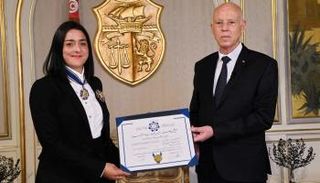 تكريم أنس جابر