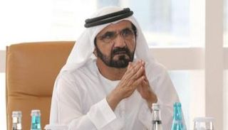 الشيخ محمد بن راشد آل مكتوم نائب رئيس دولة الإمارات رئيس مجلس الوزراء