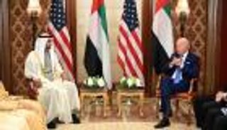 محمد بن زايد يدعو بايدن لحضور مؤتمر "COP28"