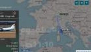 رصد طائرة عسكرية أمريكية في مصراتة الليبية