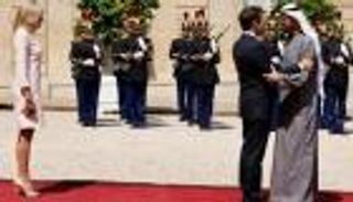 محمد بن زايد يزور مجلس الشيوخ الفرنسي