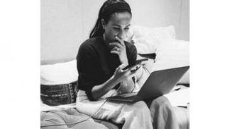 ميجان ماركل خلال لقاء تليفونى مع مجلة فوج