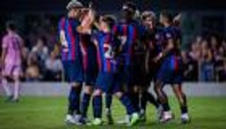 رافينيا يتألق.. برشلونة " بدون مدرب" يسحق إنتر ميامي بسداسية (فيديو)