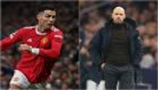 بسبب كريستيانو رونالدو.. الخوف يسيطر على تين هاج في مانشستر يونايتد