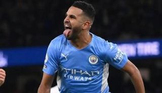 رياض محرز لاعب مانشستر سيتي الإنجليزي