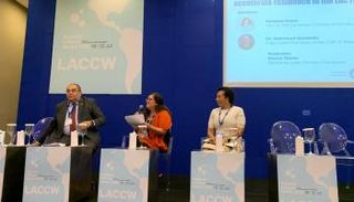 الدكتور محمود محيي الدين خلال مشاركته بفعاليات  أسبوع المناخ