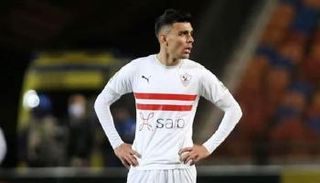 أشرف بن شرقي لاعب الزمالك المصري السابق