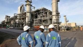 منصة نيجيرية للغاز الطبيعي المسال