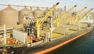 الحبوب العالقة في موانئ البحر الأسود