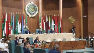 لافروف بمقر الجامعة العربية