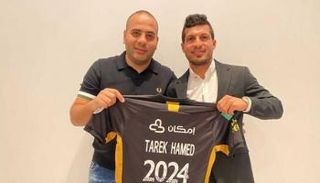 طارق حامد لاعب وسط اتحاد جدة السعودي الجديد