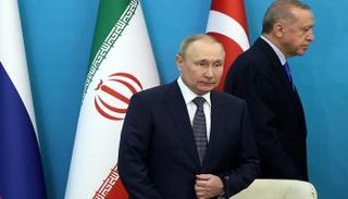 فلاديمير بوتين ورجب طيب أردوغان (أرشيفية- أ ف ب)