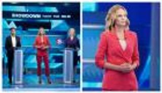 بالفيديو.. موقف محرج يداهم مذيعة على الهواء