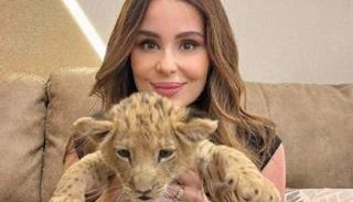 كارول سماحة مع الشبل الصغير