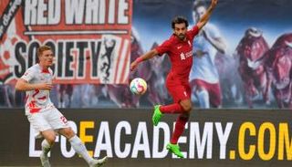 محمد صلاح في مباراة ليفربول الأخيرة