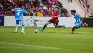 من مباراة مصر والصومال