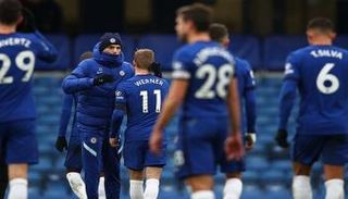 توخيل مع نجوم تشيلسي 