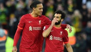 فان دايك ومحمد صلاح