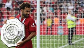 محمد صلاح اقتنص الدرع الخيرية من مانشستر سيتي