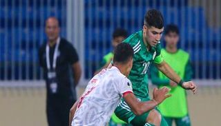 من مباراة الجزائر وتونس