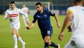 عبدالله السعيد نجم بيراميدز ضد الزمالك