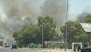 إخماد حريق اندلع في مقر البرلمان العراقي