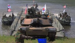 قوات أمريكية وكورية جنوبية خلال تدريبات سابقة