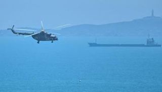 مروحية عسكرية صينية تحلق قرب تايوان