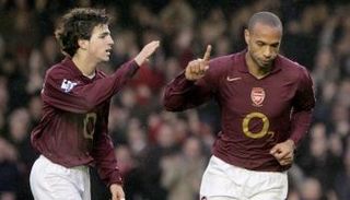 فابريجاس وتييري هنري