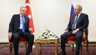 آخر لقاء بين الرئيس الروسي ونظيره التركي