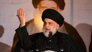 زعيم التيار الصدي بالعراق مقتدى الصدر