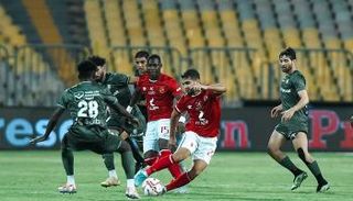 من مباراة الاتحاد السكندري ضد الأهلي في الدوري المصري