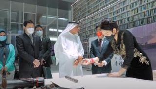 جانب من الفعالية بمكتبة محمد بن راشد