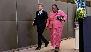 بلينكن ووزيرة خارجية جنوب أفريقيا