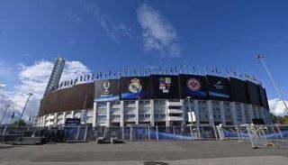 ملعب هلسنكي الذي يحتضن السوبر الأوروبي