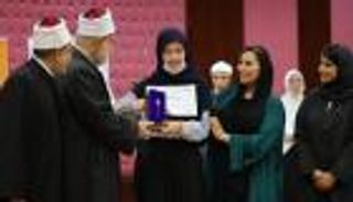 لجين سرحان بطلة تحدي القراءة العربي على مستوى الأزهر الشريف