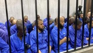 جانب من محاكمة الدواعش 