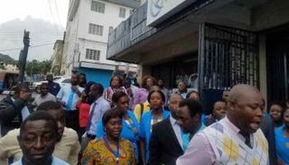 جانب من احتجاجات سابقة في سيراليون - أرشيفية