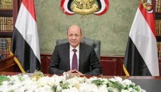 الدكتور رشاد العليمي رئيس مجلس القيادة الرئاسي