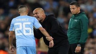 رياض محرز وبيبن جوارديولا