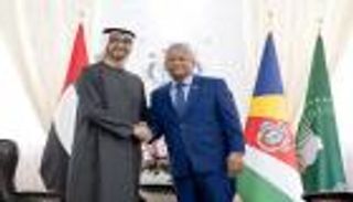 محمد بن زايد يبحث مع رئيس سيشل "العلاقات الثنائية وسبل تعزيزها"