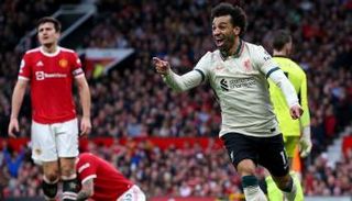 محمد صلاح نجم ليفربول ضد مانشستر يونايتد 