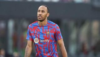 أوباميانج مهاجم برشلونة 