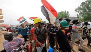 مظاهرات في العاصمة السودانية الخرطوم