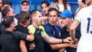 شجاران واحتفال استفزازي.. كونتي وتوخيل يشعلان ديربي تشيلسي ضد توتنهام