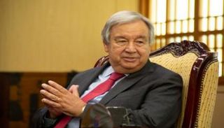 الأمين العام للأمم المتحدة  أنطونيو غوتيريش