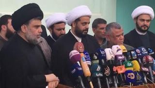 الصدر ورئيس مليشيات 