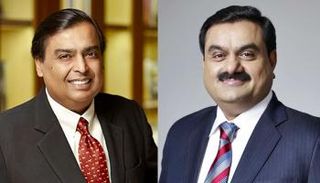 غوتام أداني وموكيش أمباني