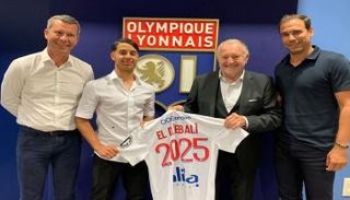 شايم الجبالي لاعب ليون الفرنسي
