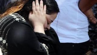 مشاهد من جنازة ضحايا كنيسة أبوسيفين